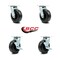 Service Caster Tool Box Caster Wheel Set 6'' Phenolic Swivel Casters, 4PK TOOL-SCC-30CS620-PHR-2-TLB-2 - alternate 2